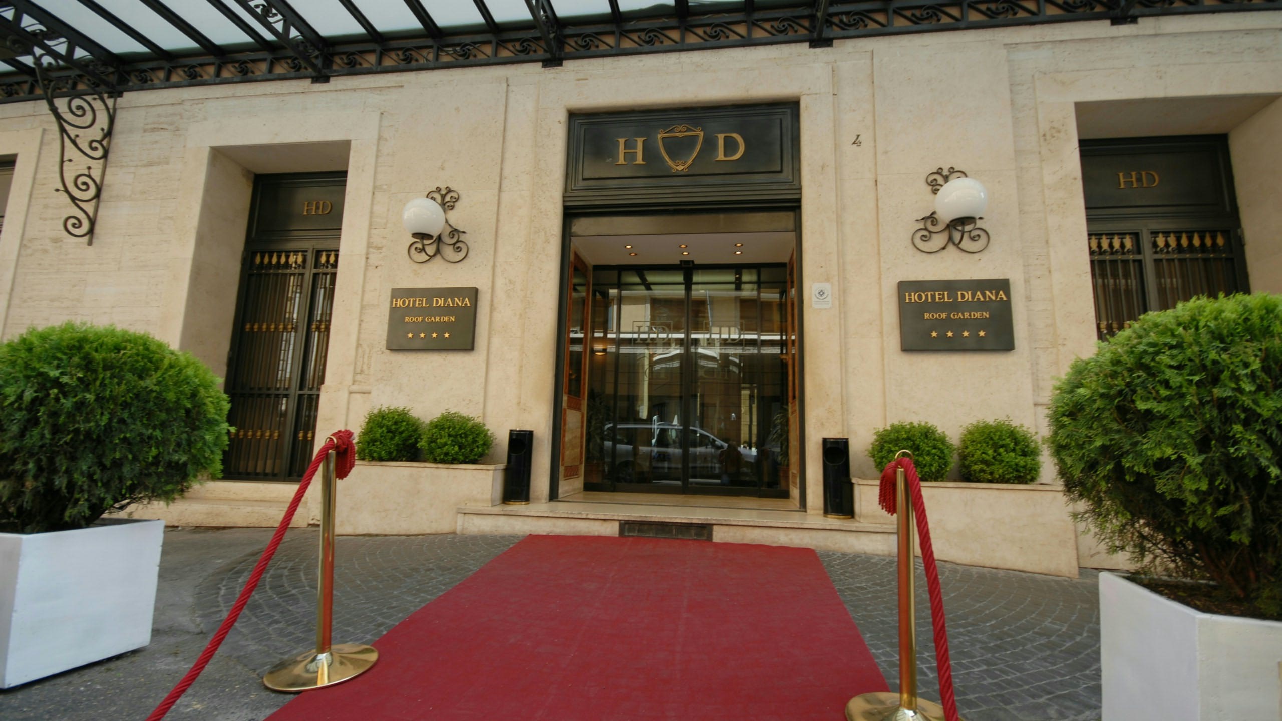 Diana Roof Garden Hotel Rome