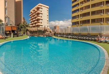 All Inclusive Sun Holidays to Benidorm Celebrations Pool Party Resort